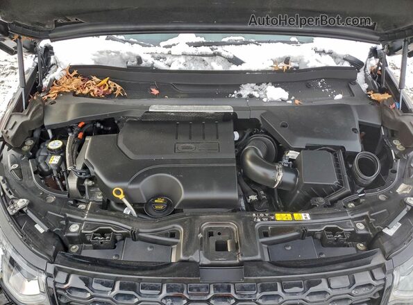SALCP2FX1NH905941 2022 LAND ROVER DISCOVERY Black ძრავის განყოფილების ხედი
