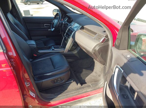 SALCP2FX2KH829271 2019 LAND ROVER DISCOVERY SPORT Red Вид салону спереду