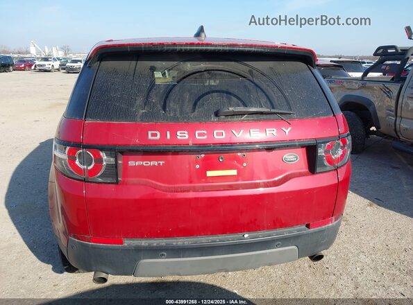 SALCP2FX2KH829271 2019 LAND ROVER DISCOVERY SPORT Red 