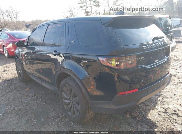SALCP2FX4LH860653 2020 LAND ROVER DISCOVERY SPORT Black Rear left