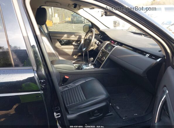 SALCP2FX4LH860653 2020 LAND ROVER DISCOVERY SPORT Black Front interior view