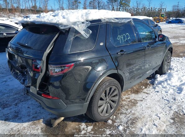 SALCP2FX5MH883604 2021 LAND ROVER DISCOVERY SPORT Black Tył prawy