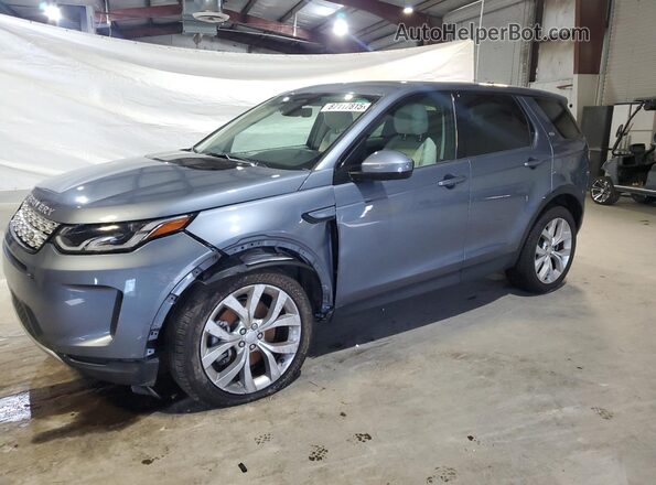 SALCP2FX7PH920589 2023 LAND ROVER DISCOVERY Синий Передняя левая четверть