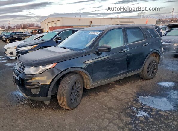 SALCP2RX2JH766344 2018 LAND ROVER DISCOVERY Black წინა მარცხენა ხედი სამი მეოთხედიდან