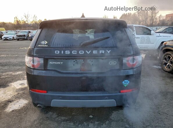 SALCP2RX2JH766344 2018 LAND ROVER DISCOVERY Black უკანა ხედი