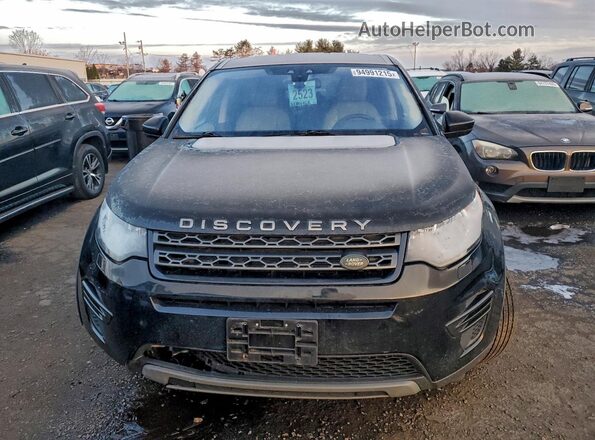 SALCP2RX2JH766344 2018 LAND ROVER DISCOVERY Black წინა ხედი