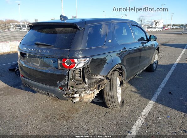 SALCP2RX6JH734173 2018 LAND ROVER DISCOVERY SPORT Черный Задняя правая четверть