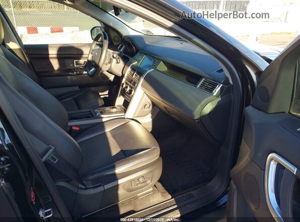 SALCP2RX6JH734173 2018 LAND ROVER DISCOVERY SPORT Черный Вид салона спереди