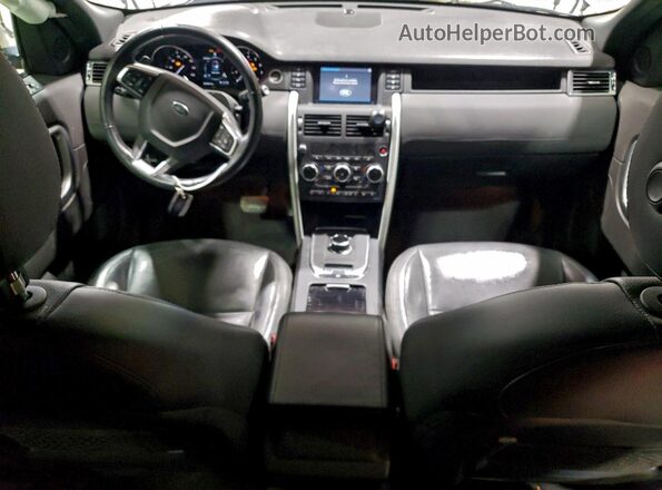 SALCR2FX4KH824728 2019 LAND ROVER DISCOVERY Серебряный Вид панели приборов