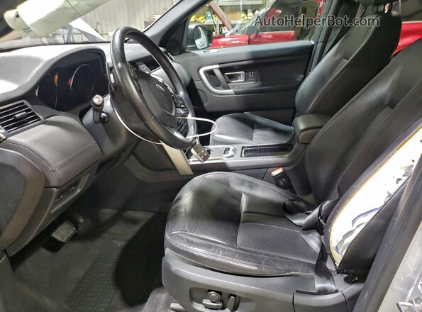 SALCR2FX4KH824728 2019 LAND ROVER DISCOVERY Серебряный Вид салона спереди