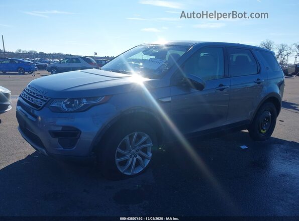 SALCR2RX5JH747829 2018 LAND ROVER DISCOVERY SPORT Light Blue Передняя левая четверть