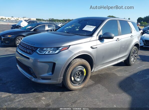 SALCT2FX0LH855879 2020 LAND ROVER DISCOVERY SPORT Gray Vista tres cuartos delantera izquierda