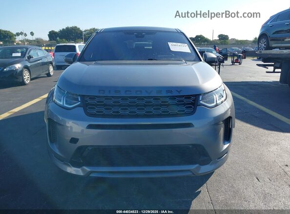 SALCT2FX0LH855879 2020 LAND ROVER DISCOVERY SPORT Gray Vista interior trasera