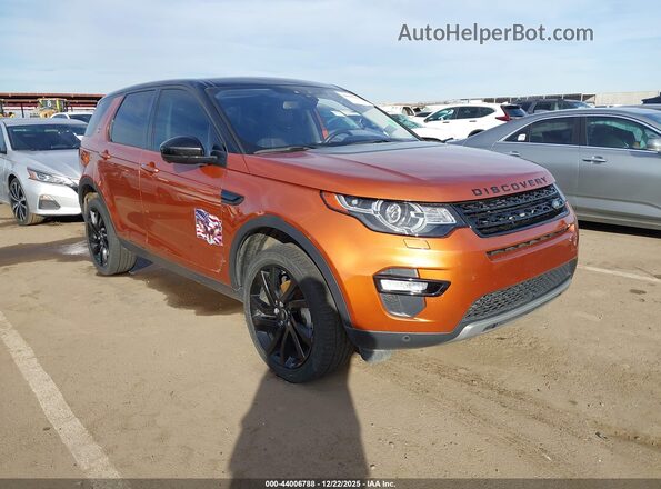 SALCT2FX1KH787817 2019 LAND ROVER DISCOVERY SPORT Оранжевый Передняя правая четверть
