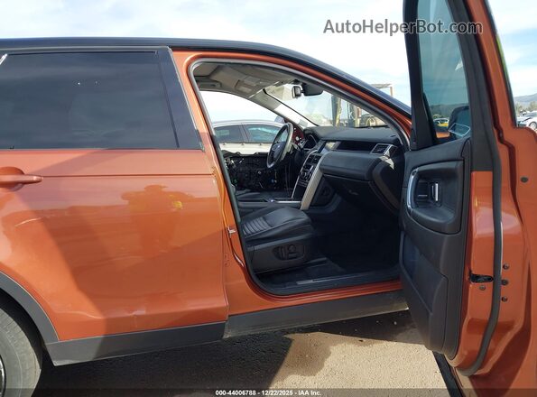 SALCT2FX1KH787817 2019 LAND ROVER DISCOVERY SPORT Оранжевый Вид салона спереди