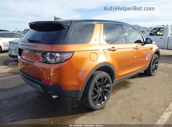 SALCT2FX1KH787817 2019 LAND ROVER DISCOVERY SPORT Оранжевый Задняя правая четверть
