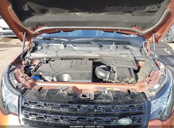 SALCT2FX1KH787817 2019 LAND ROVER DISCOVERY SPORT Оранжевый Вид сзади