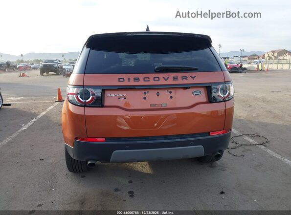 SALCT2FX1KH787817 2019 LAND ROVER DISCOVERY SPORT Оранжевый 
