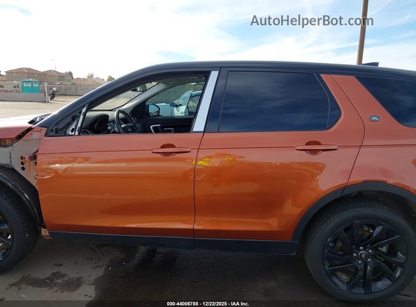 SALCT2FX1KH787817 2019 LAND ROVER DISCOVERY SPORT Оранжевый 