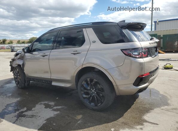 SALCT2FX5NH909874 2022 LAND ROVER DISCOVERY Tan Rear left