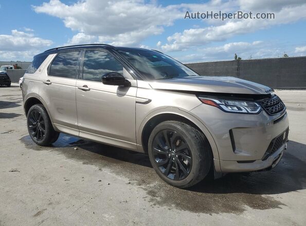 SALCT2FX5NH909874 2022 LAND ROVER DISCOVERY Tan Front right