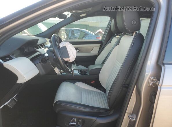 SALCT2FX5NH909874 2022 LAND ROVER DISCOVERY Tan Front interior view