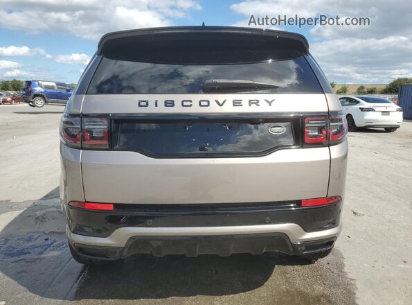 SALCT2FX5NH909874 2022 LAND ROVER DISCOVERY Tan Rear view
