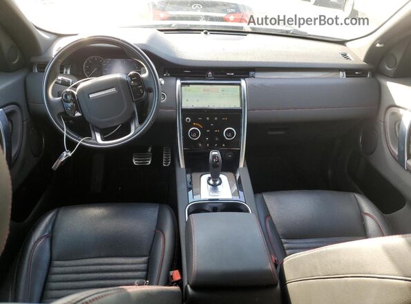 SALCT2FX7LH864028 2020 LAND ROVER DISCOVERY Black წინა პანელის ხედი