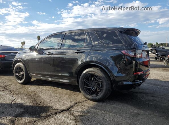 SALCT2FX7LH864028 2020 LAND ROVER DISCOVERY Black უკანა მარცხენა