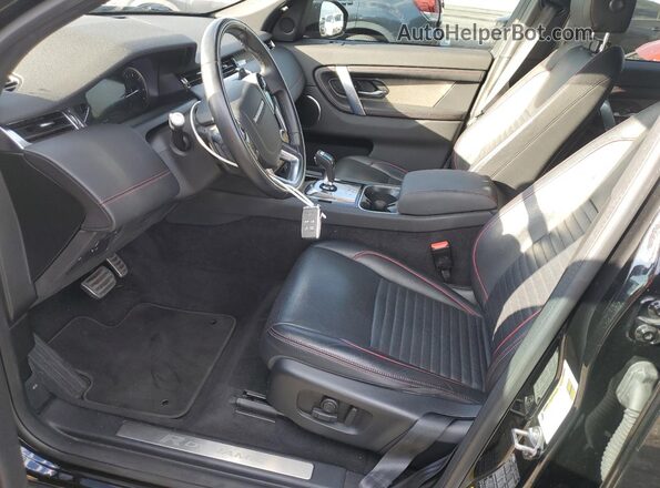 SALCT2FX7LH864028 2020 LAND ROVER DISCOVERY Black წინა სალონის ხედი