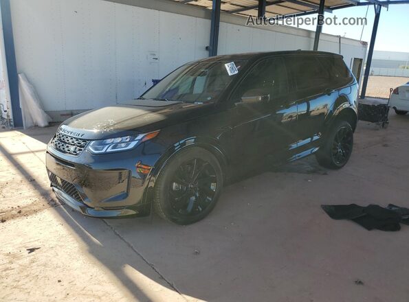SALCT2FX8NH911652 2022 LAND ROVER DISCOVERY Black წინა მარცხენა ხედი სამი მეოთხედიდან
