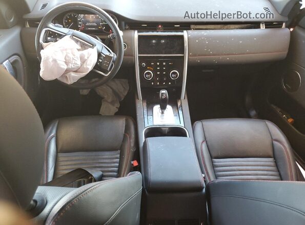 SALCT2FX8NH911652 2022 LAND ROVER DISCOVERY Black წინა პანელის ხედი