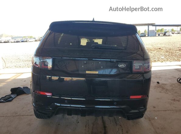 SALCT2FX8NH911652 2022 LAND ROVER DISCOVERY Black უკანა ხედი