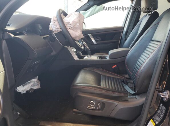 SALCT2FX8NH911652 2022 LAND ROVER DISCOVERY Black წინა სალონის ხედი
