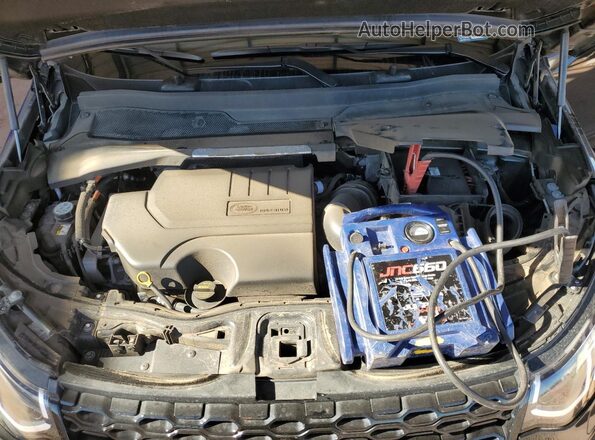 SALCT2FX8NH911652 2022 LAND ROVER DISCOVERY Black ძრავის განყოფილების ხედი