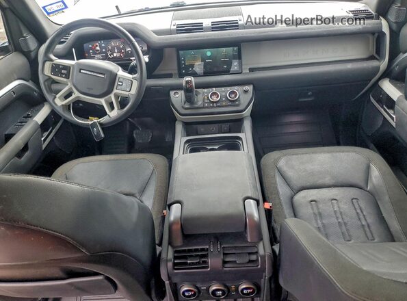 SALE17EU6L2002361 2020 LAND ROVER DEFENDER Серебряный Вид панели приборов