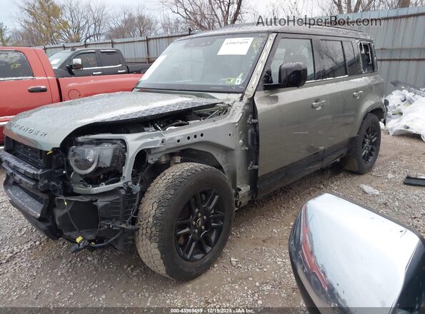 SALE27EUXR2353201 2024 LAND ROVER DEFENDER Green Vista tres cuartos delantera izquierda