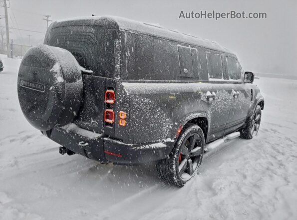SALE2FEU7P2185119 2023 LAND ROVER DEFENDER Gray Tył prawy