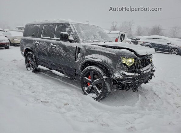 SALE2FEU7P2185119 2023 LAND ROVER DEFENDER Gray Przód prawy