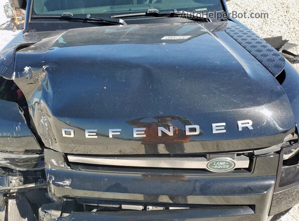 SALEJ7EX0P2234860 2023 LAND ROVER DEFENDER Black უკანა სალონის ხედი