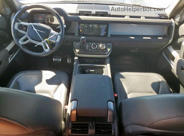 SALEJ7EX0P2234860 2023 LAND ROVER DEFENDER Black წინა პანელის ხედი