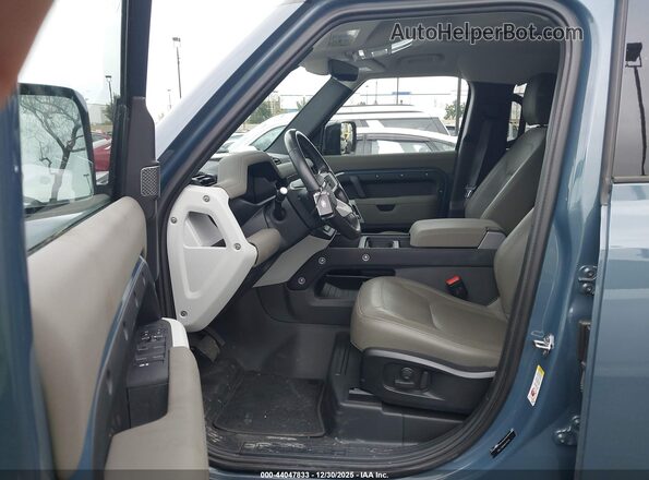 SALEJ7EX3P2220838 2023 LAND ROVER DEFENDER Синий Вид салона спереди