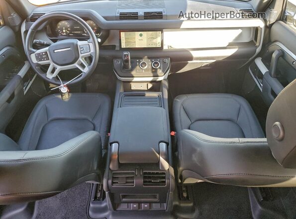 SALEJ7EX7R2262089 2024 LAND ROVER DEFENDER Серый Вид панели приборов