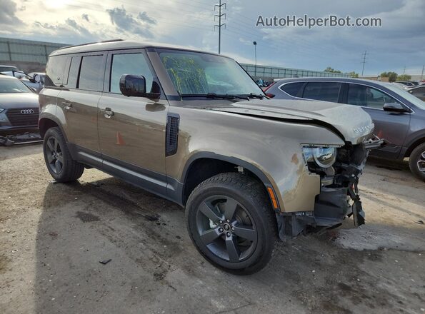 SALEJ7EX7R2340726 2024 LAND ROVER DEFENDER Brown Передня права чверть