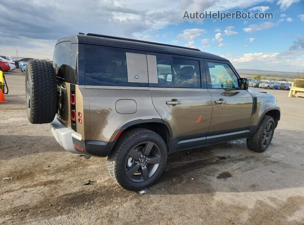 SALEJ7EX7R2340726 2024 LAND ROVER DEFENDER Brown Задня права чверть