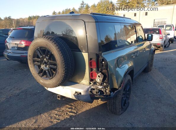 SALEJEEX7R2325776 2024 LAND ROVER DEFENDER Зеленый Задняя правая четверть