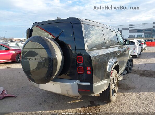SALEJFFU5R2338455 2024 LAND ROVER DEFENDER Черный Задняя правая четверть