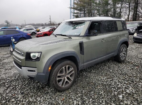 SALEK7EX2L2008777 2020 LAND ROVER DEFENDER Зеленый Передняя левая четверть