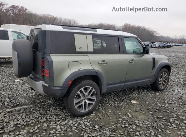 SALEK7EX2L2008777 2020 LAND ROVER DEFENDER Зеленый Задняя правая четверть