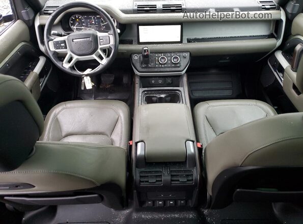 SALEK7EX2L2008777 2020 LAND ROVER DEFENDER Зеленый Вид панели приборов
